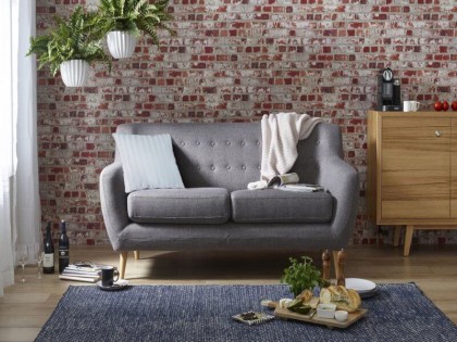 Μαξιλαροθήκη Διακοσμητική Καναπέ Γκρι ριγέ Γαρύφαλλο | Γαρύφαλλο - Λευκά Είδη